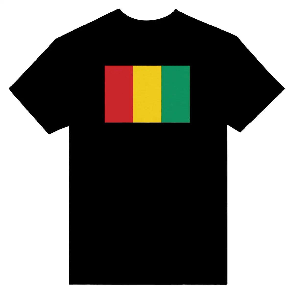 T-shirt Drapeau de la Guinée - Pixelforma 