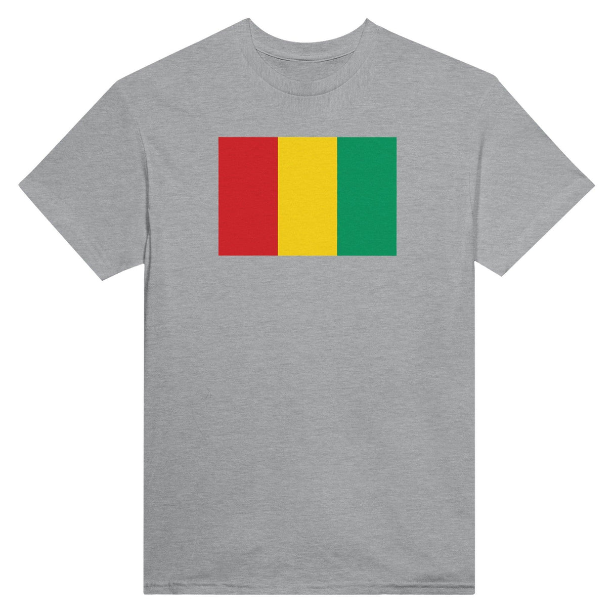 T-shirt Drapeau de la Guinée - Pixelforma