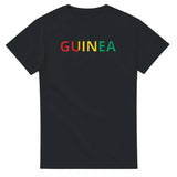 T-shirt drapeau de la guinée - pixelforma