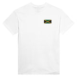 T-shirt Drapeau de la Jamaïque en broderie - Pixelforma