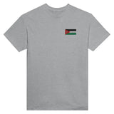 T-shirt Drapeau de la Jordanie en broderie - Pixelforma 