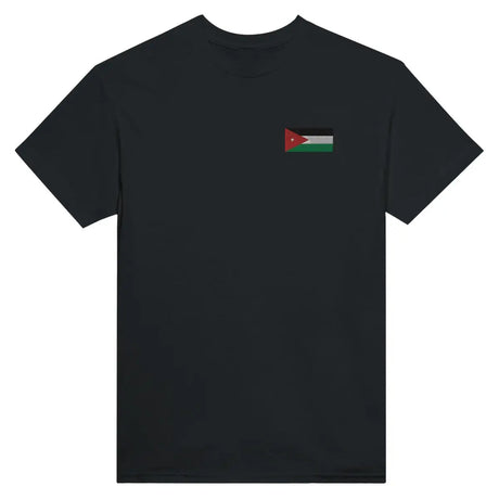 T-shirt Drapeau de la Jordanie en broderie - Pixelforma 