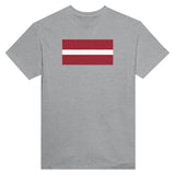 T-shirt Drapeau de la Lettonie - Pixelforma