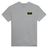 T-shirt Drapeau de la Libye en broderie - Pixelforma