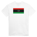T-shirt Drapeau de la Libye - Pixelforma