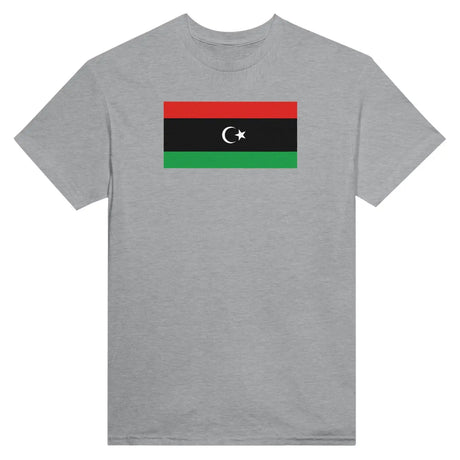 T-shirt drapeau de la libye - pixelformaflag