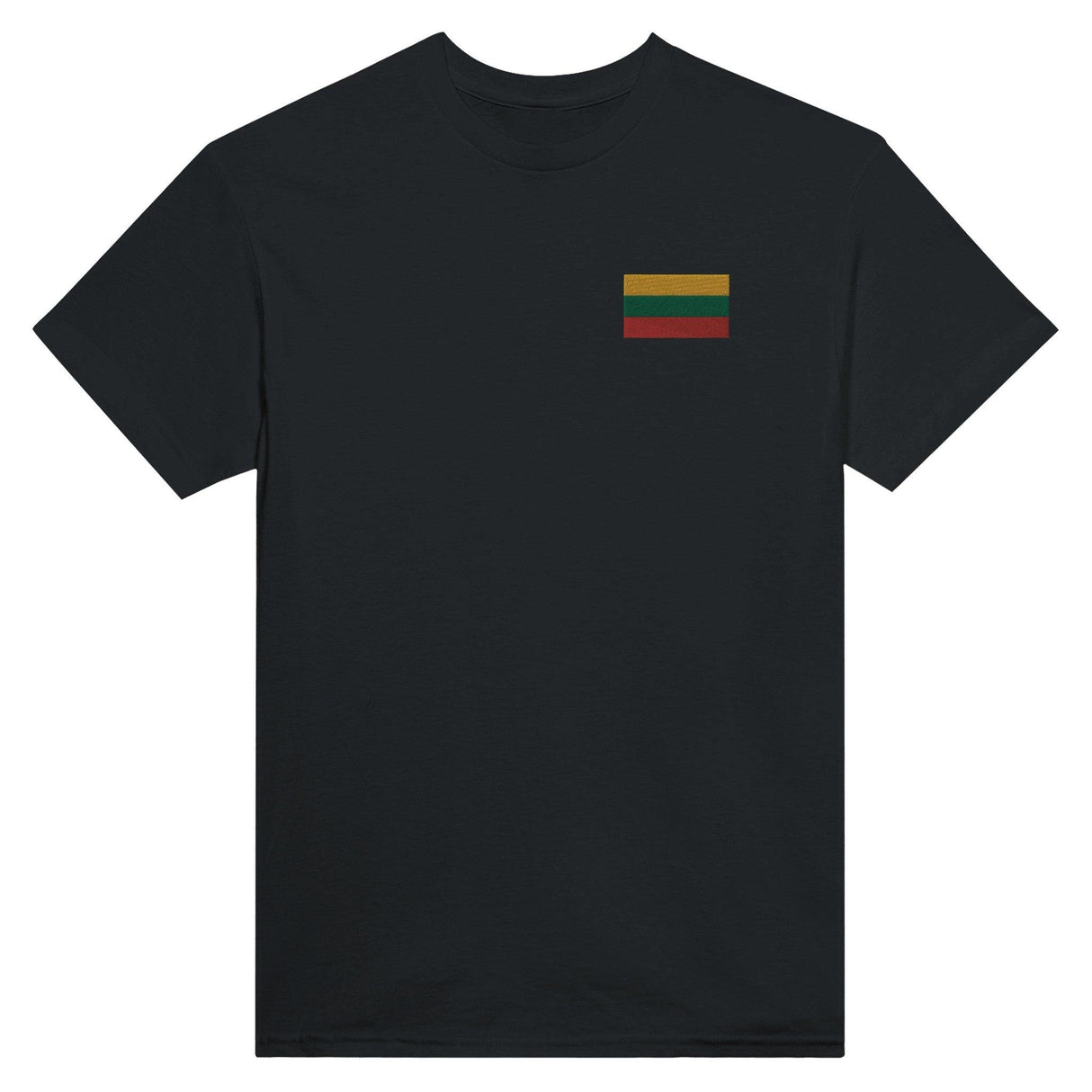 T-shirt Drapeau de la Lituanie en broderie - Pixelforma