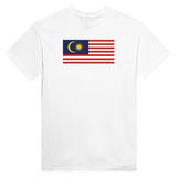 T-shirt Drapeau de la Malaisie - Pixelforma