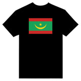 T-shirt Drapeau de la Mauritanie - Pixelforma