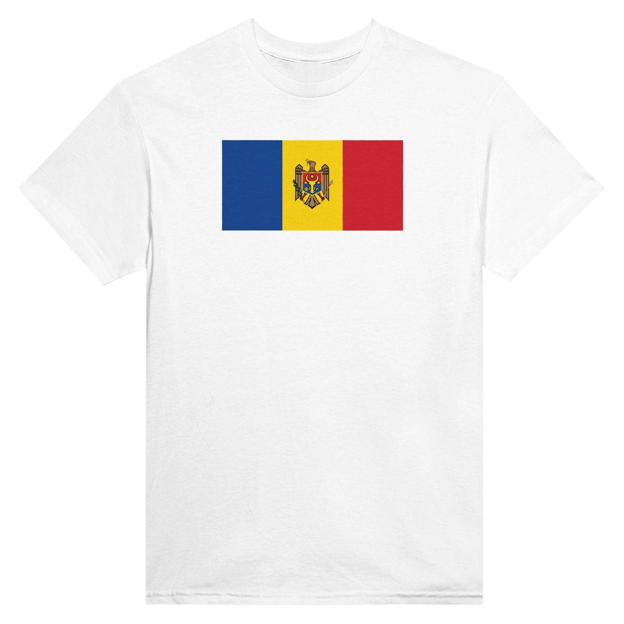 T-shirt Drapeau de la Moldavie - Pixelforma
