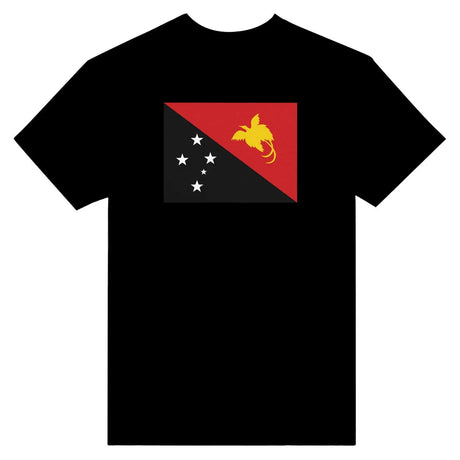 T-shirt drapeau de la papouasie-nouvelle-guinée - pixelformaflag