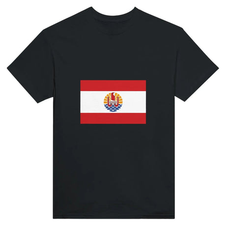 T-shirt drapeau de la polynésie française - pixelformaflag