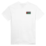 T-shirt Drapeau de la République arabe sahraouie démocratique en broderie - Pixelforma