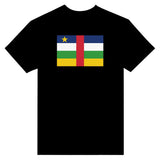 T-shirt Drapeau de la République centrafricaine - Pixelforma
