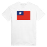 T-shirt Drapeau de la République de Chine - Pixelforma