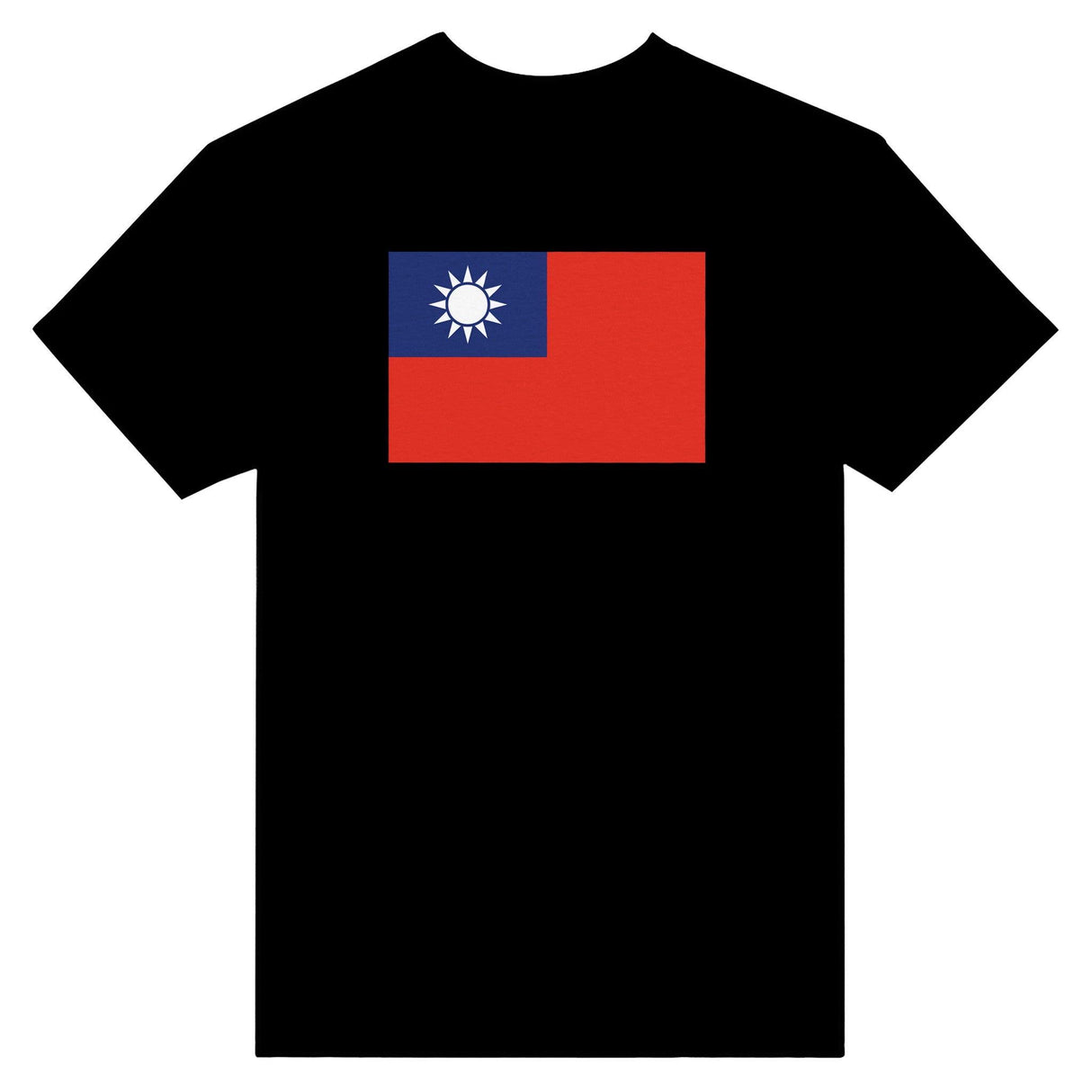 T-shirt Drapeau de la République de Chine - Pixelforma