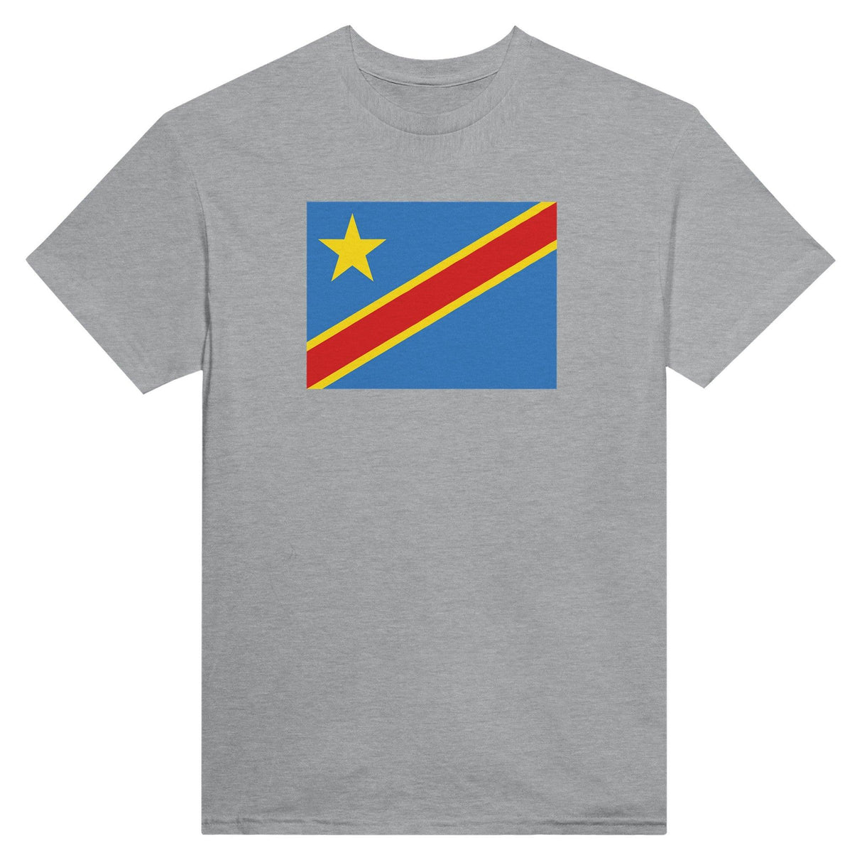 T-shirt Drapeau de la république démocratique du Congo - Pixelforma