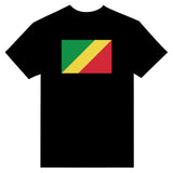 T-shirt Drapeau de la république du Congo - Pixelforma