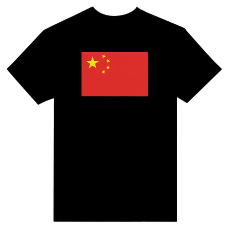 T-shirt Drapeau de la république populaire de Chine - Pixelforma 