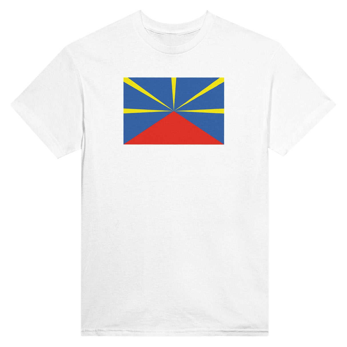 T-shirt Drapeau de La Réunion - Pixelforma