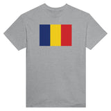 T-shirt Drapeau de la Roumanie - Pixelforma