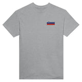 T-shirt Drapeau de la Slovénie en broderie - Pixelforma 