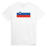 T-shirt drapeau de la slovénie - pixelformaflag