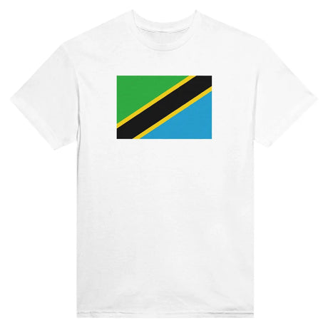 T-shirt drapeau de la tanzanie - pixelformaflag