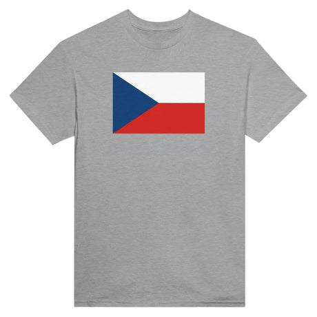 T-shirt drapeau de la tchéquie - pixelformaflag