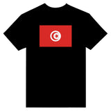 T-shirt Drapeau de la Tunisie - Pixelforma