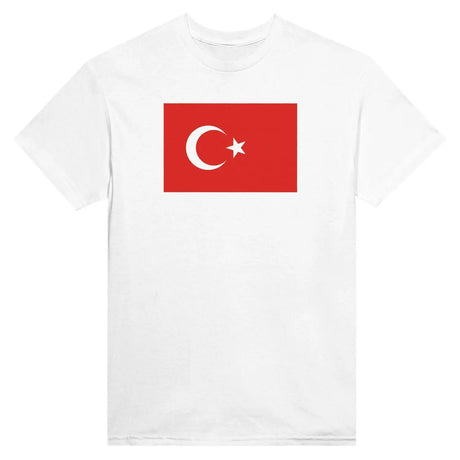 T-shirt drapeau de la turquie - pixelformaflag