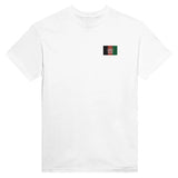 T-shirt Drapeau de l'Afghanistan en broderie - Pixelforma 