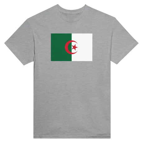 T-shirt drapeau de l’algérie - pixelformaflag