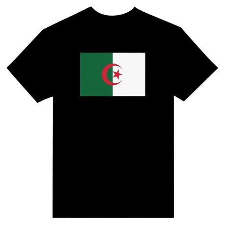 T-shirt drapeau de l’algérie - pixelformaflag