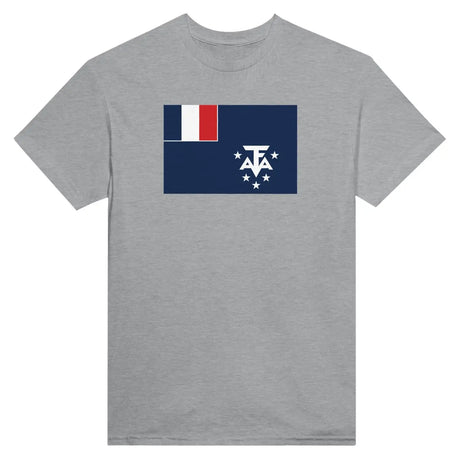 T-shirt drapeau de l’antarctique frnaçaise - pixelformaflag