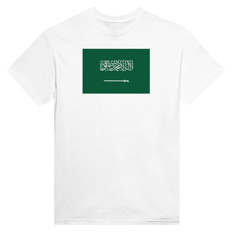 T-shirt drapeau de l’arabie saoudite - pixelformaflag