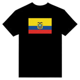 T-shirt Drapeau de l'Équateur - Pixelforma 