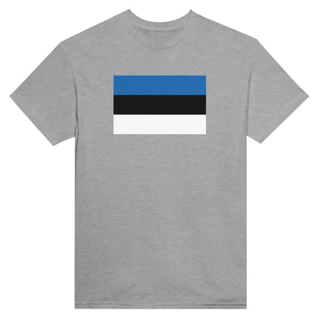 T-shirt drapeau de l’estonie - pixelformaflag