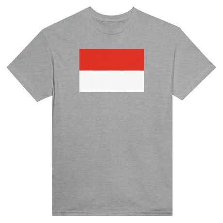 T-shirt drapeau de l’indonésie - pixelformaflag