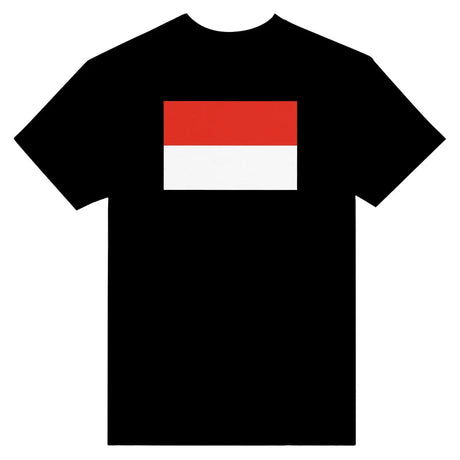 T-shirt drapeau de l’indonésie - pixelformaflag