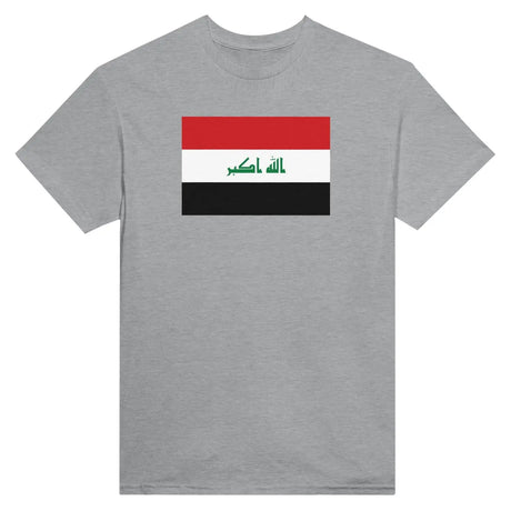 T-shirt drapeau de l’irak - pixelformaflag