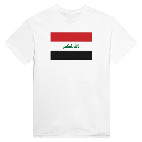 T-shirt drapeau de l’irak - pixelformaflag