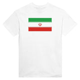 T-shirt drapeau de l’iran - pixelformaflag