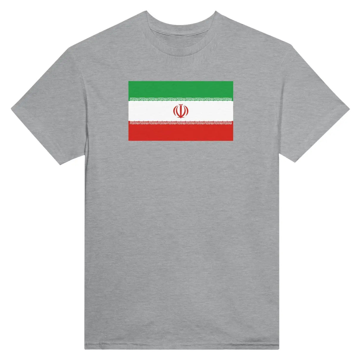 T-shirt drapeau de l’iran - pixelformaflag