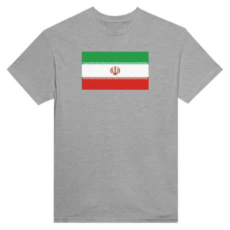 T-shirt drapeau de l’iran - pixelformaflag