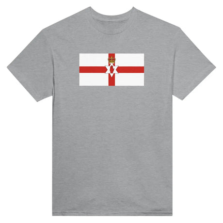 T-shirt drapeau de l’irlande du nord - pixelformaflag