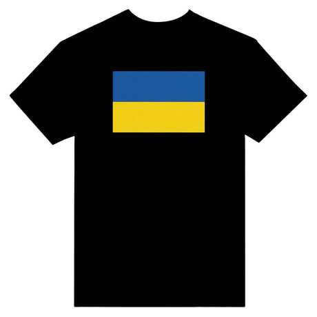 T-shirt drapeau de l’ukraine - pixelformaflag