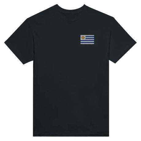 T-shirt Drapeau de l'Uruguay en broderie - Pixelforma 