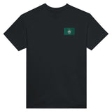 T-shirt Drapeau de Macao en broderie - Pixelforma