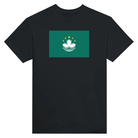 T-shirt drapeau de macao - pixelformaflag